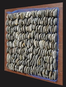 Εικόνα της Βότσαλο Κάθετο Μαύρο 30x30cm